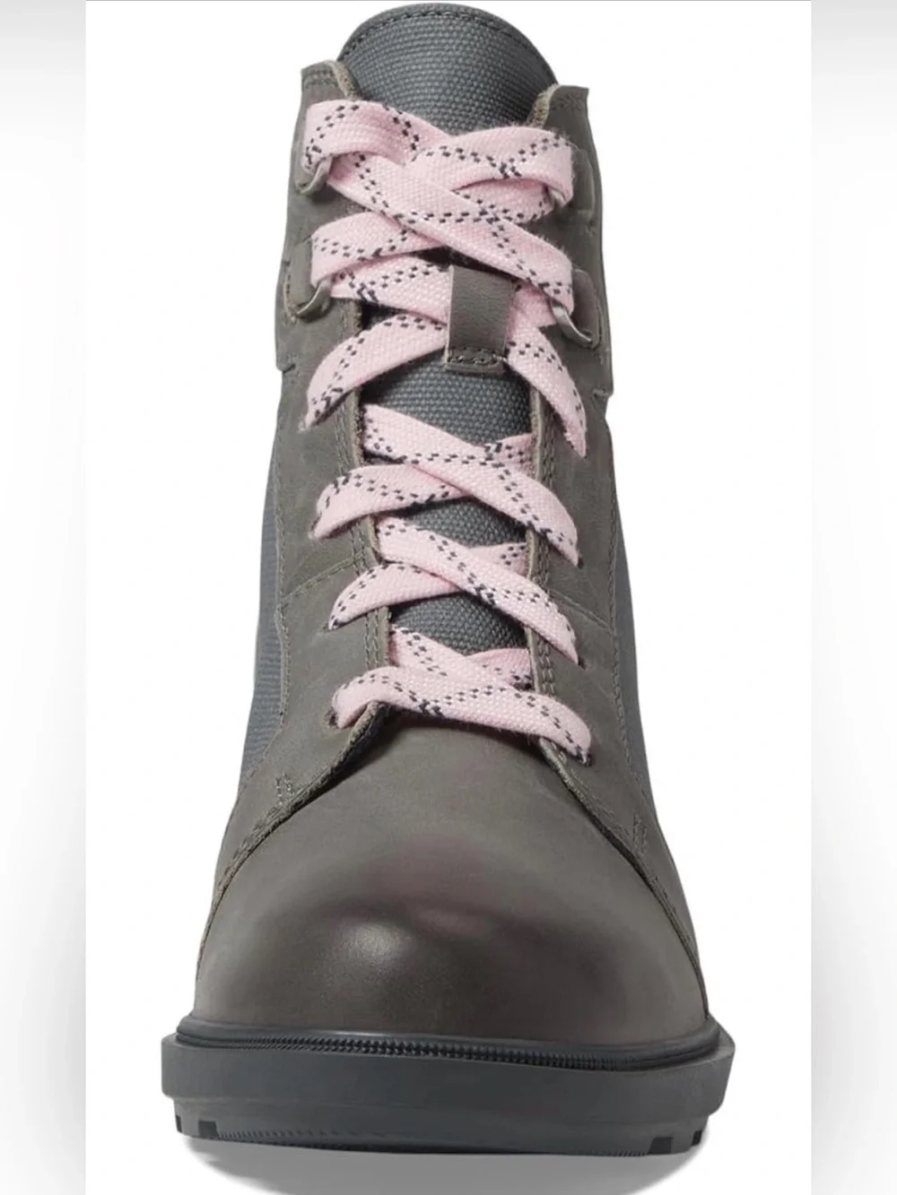 Evie II Nw Lace Sorel Wedge Boots with original box- gray/taupe